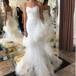 MARCHESA COUTURE WEDDING DRESS